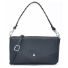 MONASH LONDON Genuine Leather Convertible Side Bag & Hand Purse – Stylish & Versatile(lb1245-black)