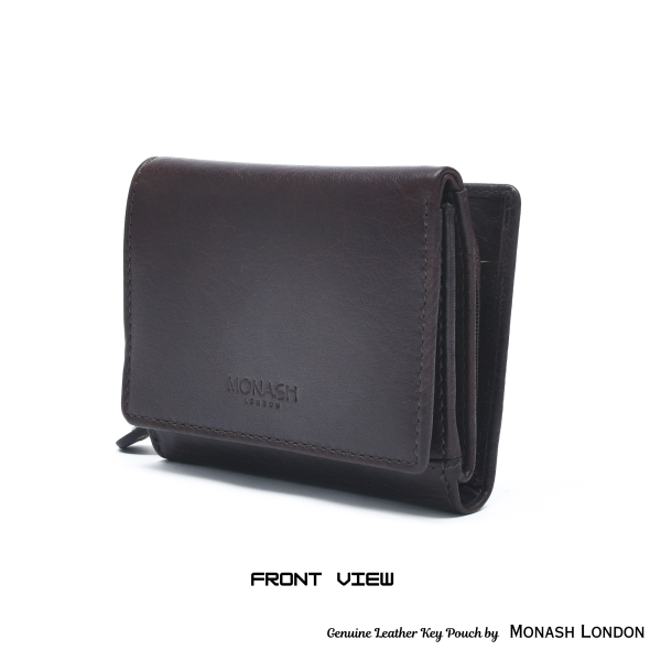 Genuine Leather Hand Purse by Monash London (6001mr-brown)