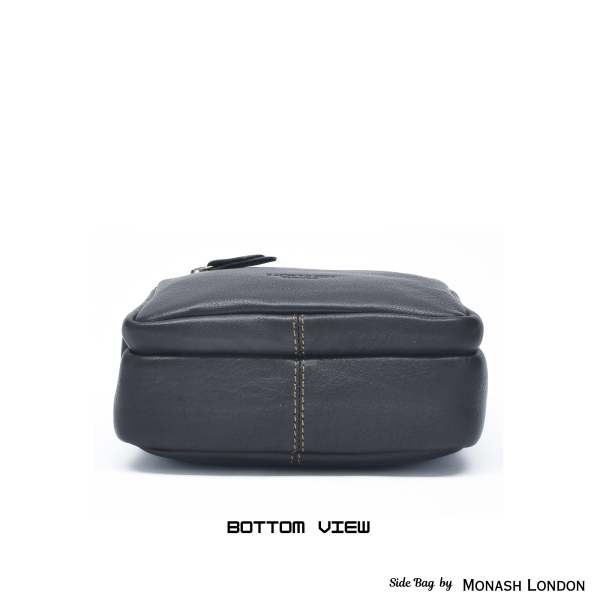 Monash London Genuine Leather Sling Bag for Men(mb019-brown)