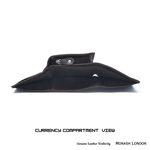 Genuine Leather Hand Purse by Monash London (6001mr-brown)