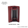 Genuine leather hand purse by Monash London -(6002mr-red)