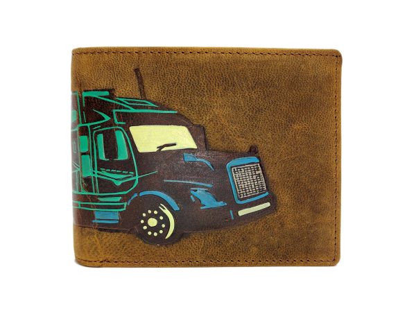Monash London Vintage Genuine Leather Wallet,