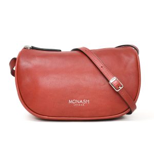 Genuine Leather Sling for Women | Premium Ladies Shoulder Bag with Top Handle & Interior Zip Pocket | Classic Work Bag