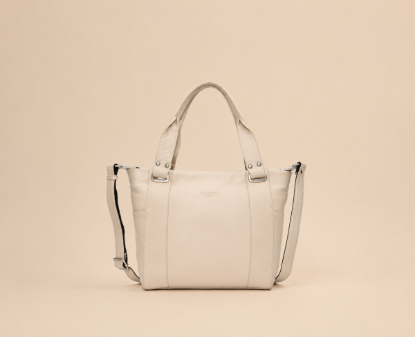 Genuine Leather Side Bag for Women - Chic Two-Handle Sling Bag with Secure Pockets |