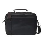 Leather Laptop Messenger Bag for Men and Women